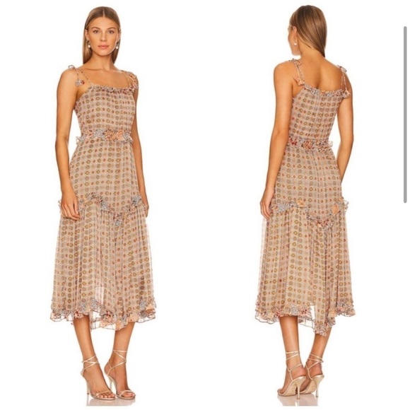 New! MISA Nita Dress in Flora Tile Mix 🌼 Small - Picture 1 of 8